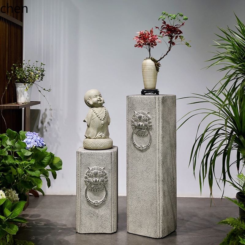 Bonsai Garden Display Stands - HTT جديد النمط الصيني مدخل زينة