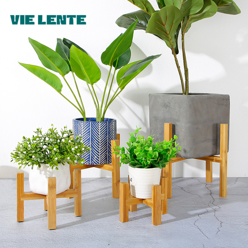 Bonsai Garden Display Stands - حامل أوعية الزهور النباتية رف صواني