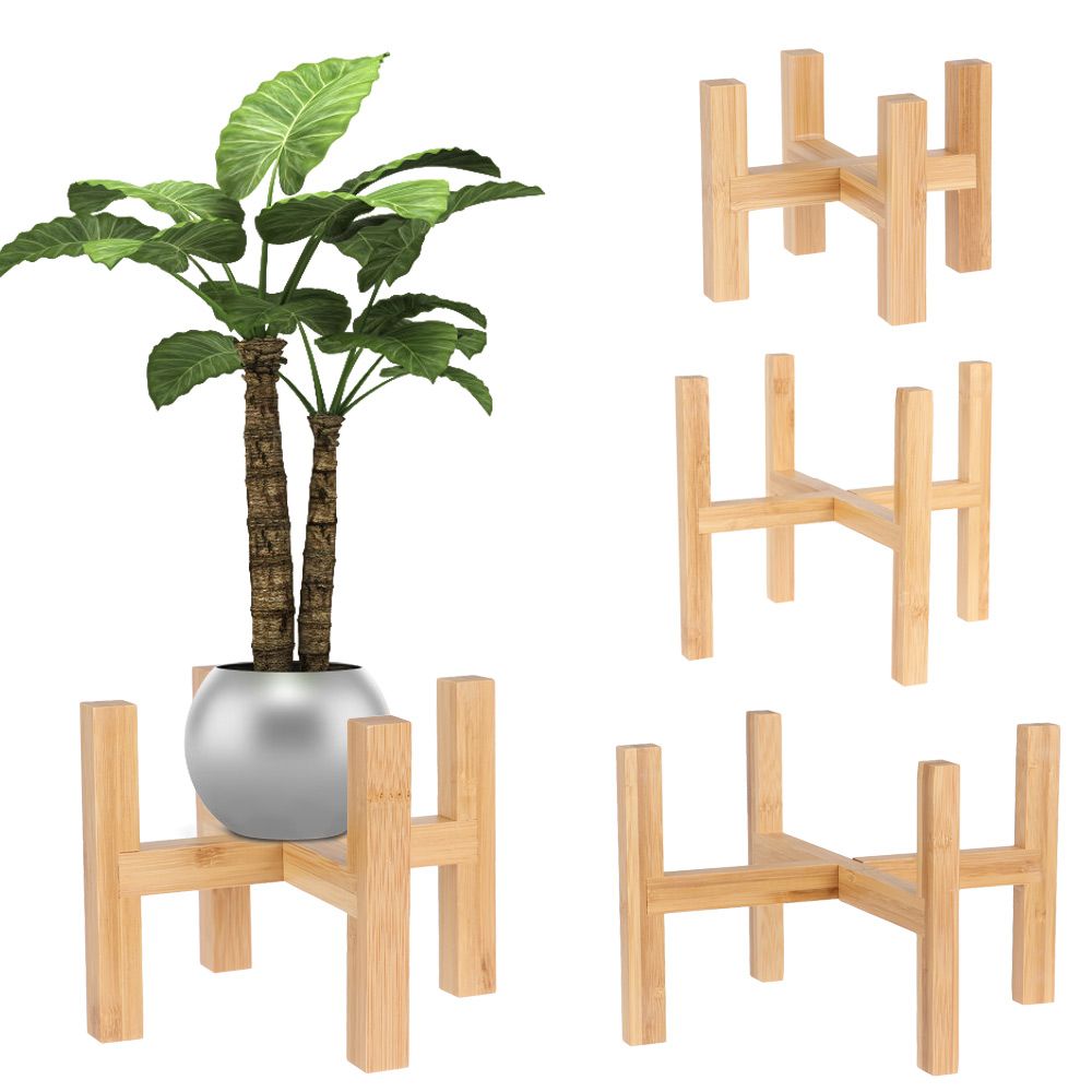 Bonsai Garden Display Stands - بونساي عرض موقف صواني الخيزران الطابق