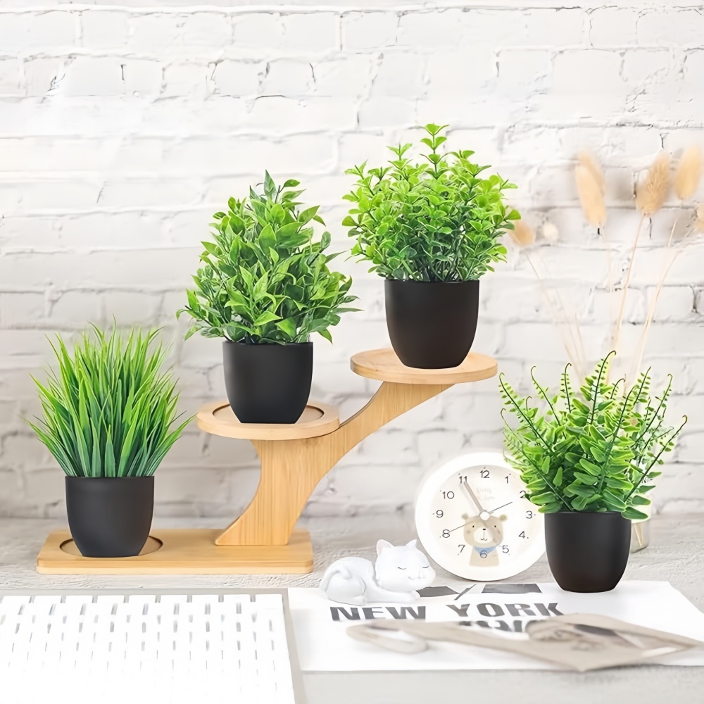 مجموعة من 4 نباتات اصطناعية صغ - مراجعة Bonsai Gardenia وسعره