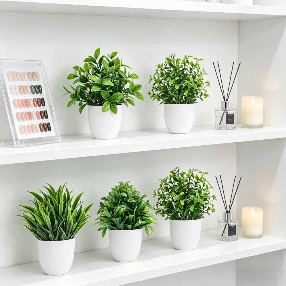 مجموعة من 4 نباتات اصطناعية صغ - مراجعة Bonsai Gardenia وسعره