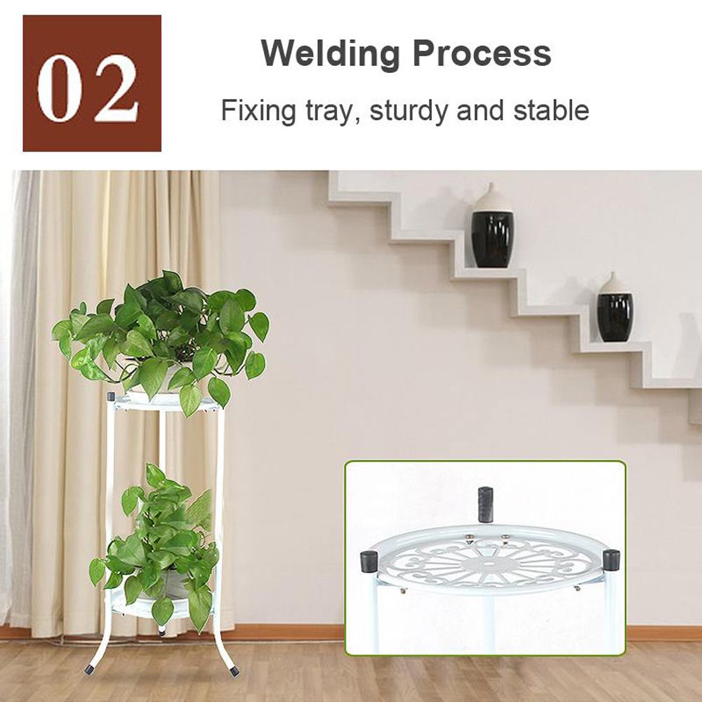 2 الطبقة زارع أنيق عرض حديقة ف - مراجعة Bonsai Garden Display Stands وسعره